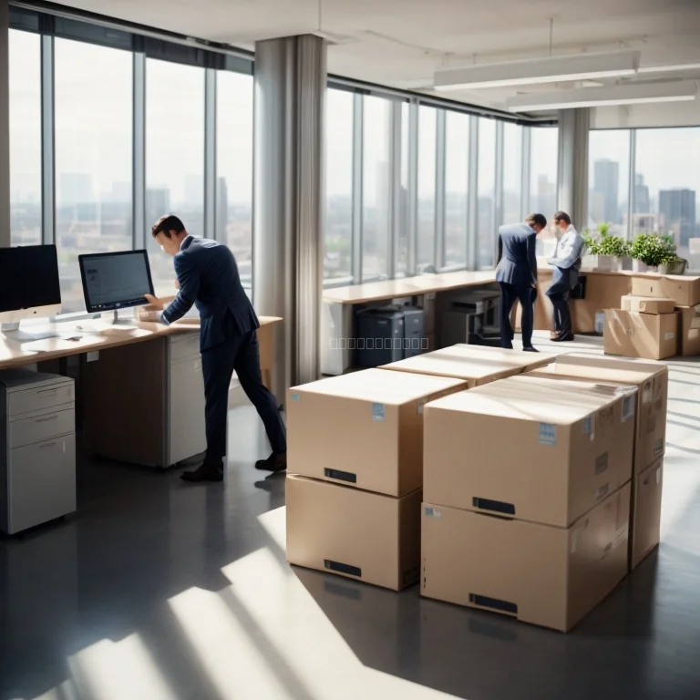 オフィス移転のステップ図