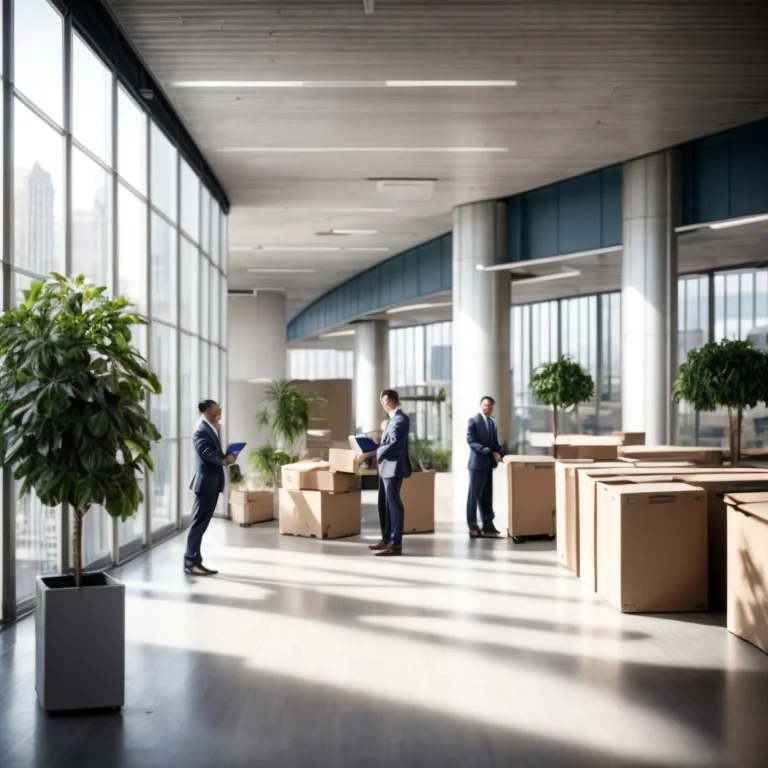 オフィス移転の様子